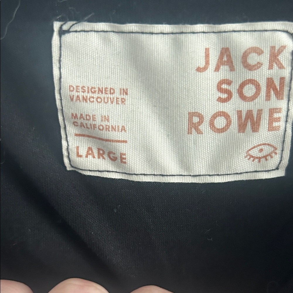 Jackson Rowe Black Long Sleeve Top with Twist Detail - Picture 2 of 2